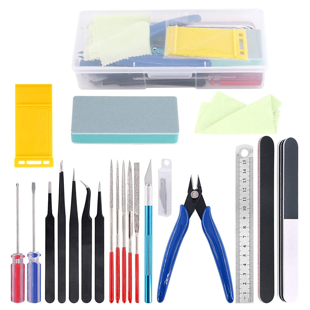 Modeling Tool Kit Tweezers Hobby Knife - Models Tool Kit Trimming Knife Scraper