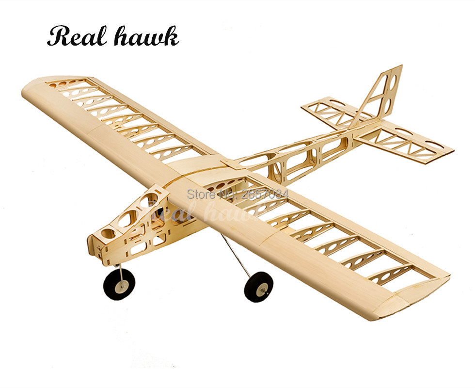 1300mm Balsa Wood RC Airplane  - Laser Cut Wooden Model Kit Assembly recension och pris
