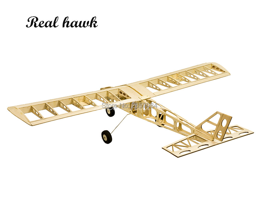 1300mm Balsa Wood RC Airplane  - Laser Cut Wooden Model Kit Assembly recension och pris