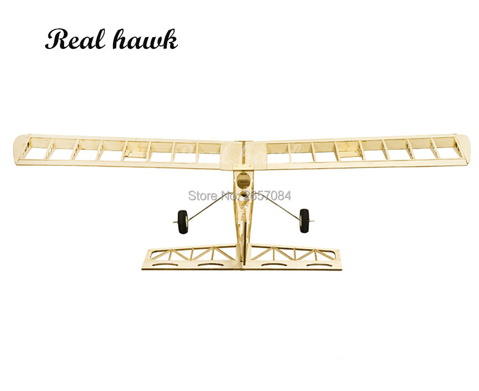 1300mm Balsa Wood RC Airplane  - Laser Cut Wooden Model Kit Assembly recension och pris