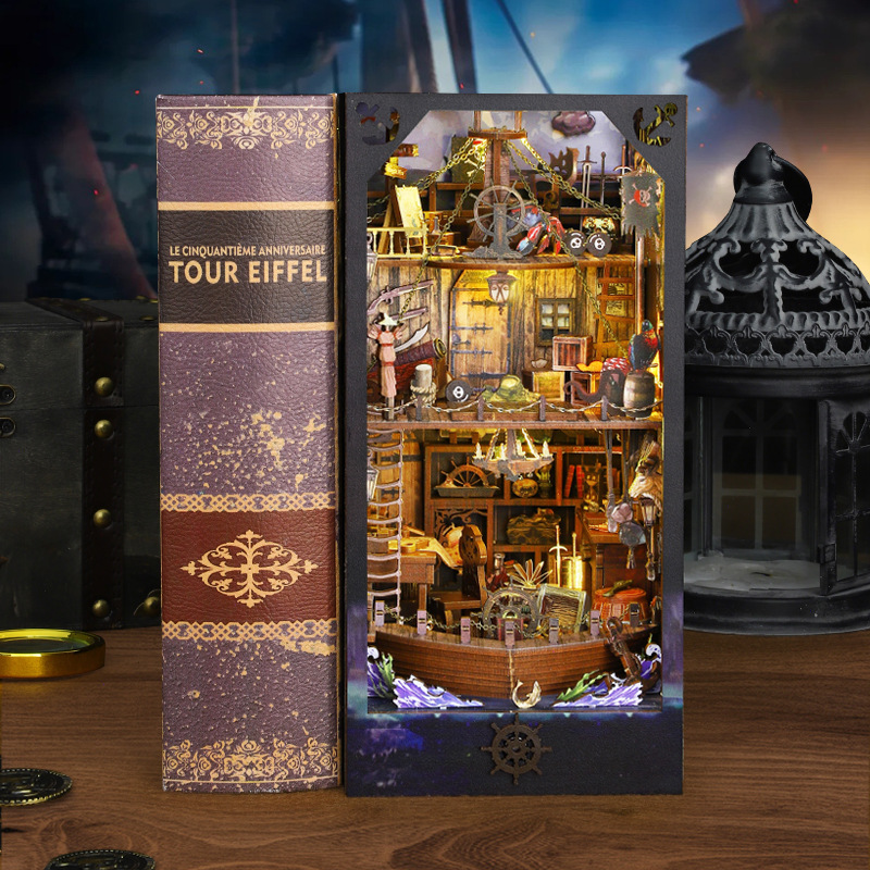 2014 DIY Book Nook Doll House  - Diy Miniature Dollhouse Kit Book Nook recension och pris