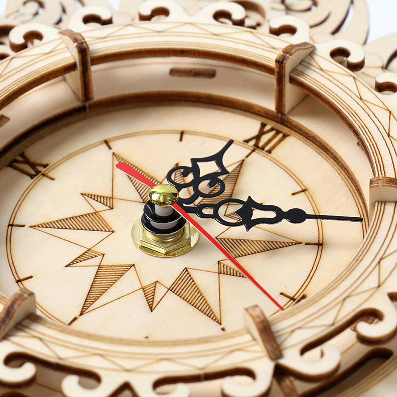3D Wooden Mechanical Pendulum  - Wooden Clock Puzzle Mechanical Pendulum recension och pris