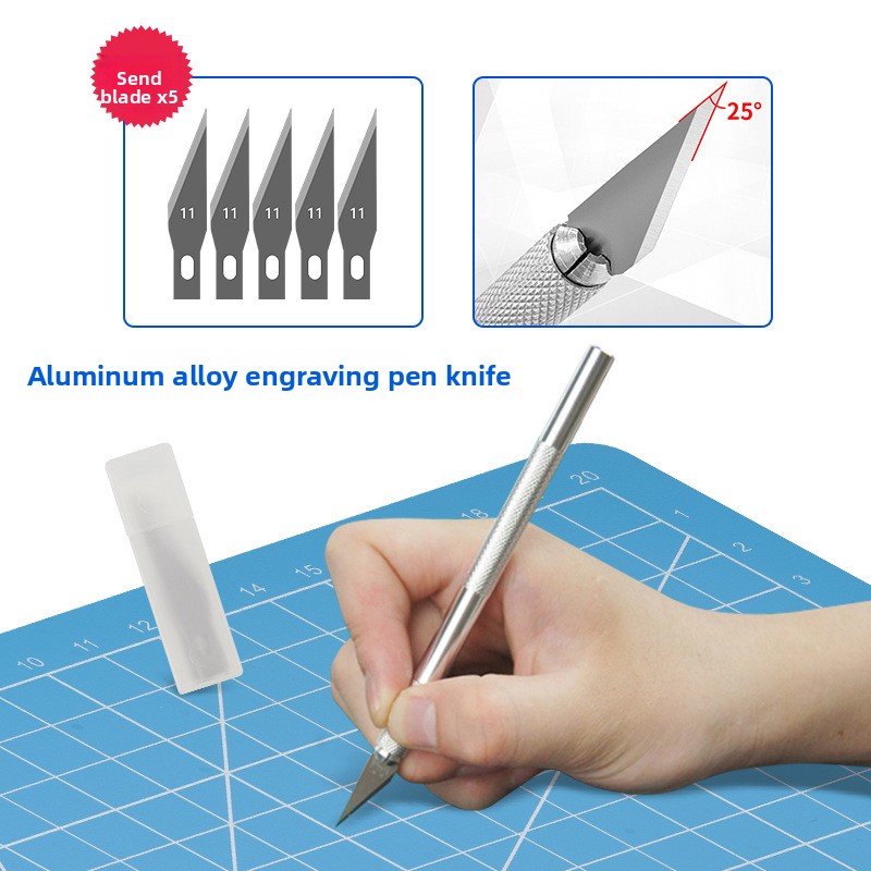 3D Printer Model Finishing Too - Modeling Tool Kit Tweezers Hobby Knife recension och pris