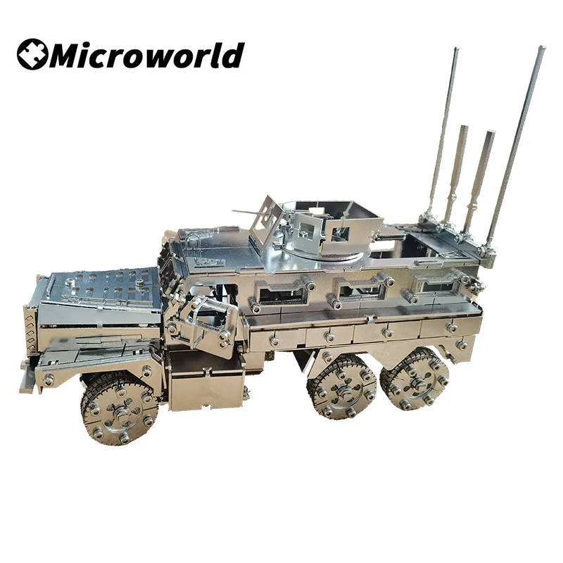 Microworld 3D Metal Puzzle Arm - Metal 3D Puzzle Stainless Model Kit recension och pris