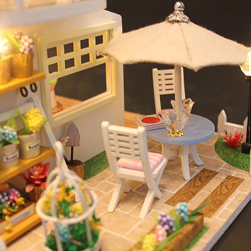 3D Puzzle Building Model Kit W - Miniature Led Light Kit For Dollhouse recension och pris
