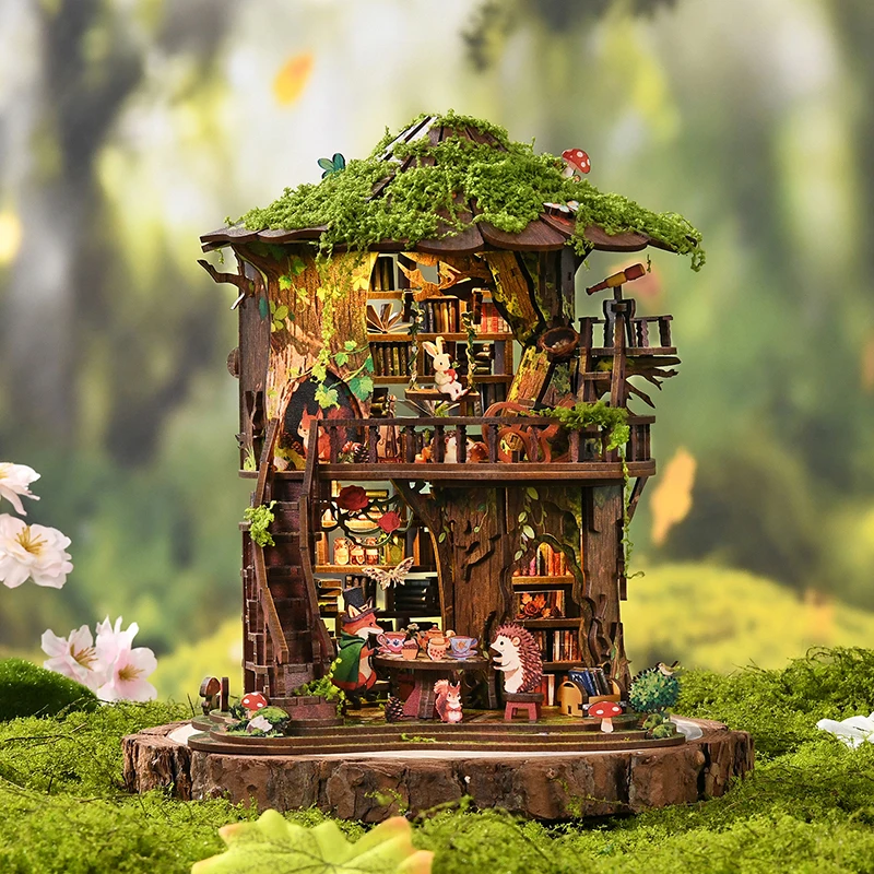 DIY 3D Book Nook Railway Platf - Diy Miniature Dollhouse Kit Book Nook recension och pris
