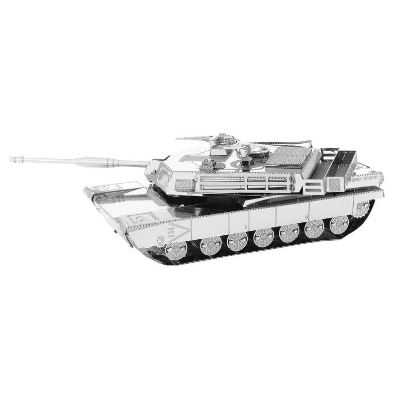 M1 Abrams 3D Metal Puzzle Tank - Metal 3D Puzzle Stainless Model Kit recension och pris