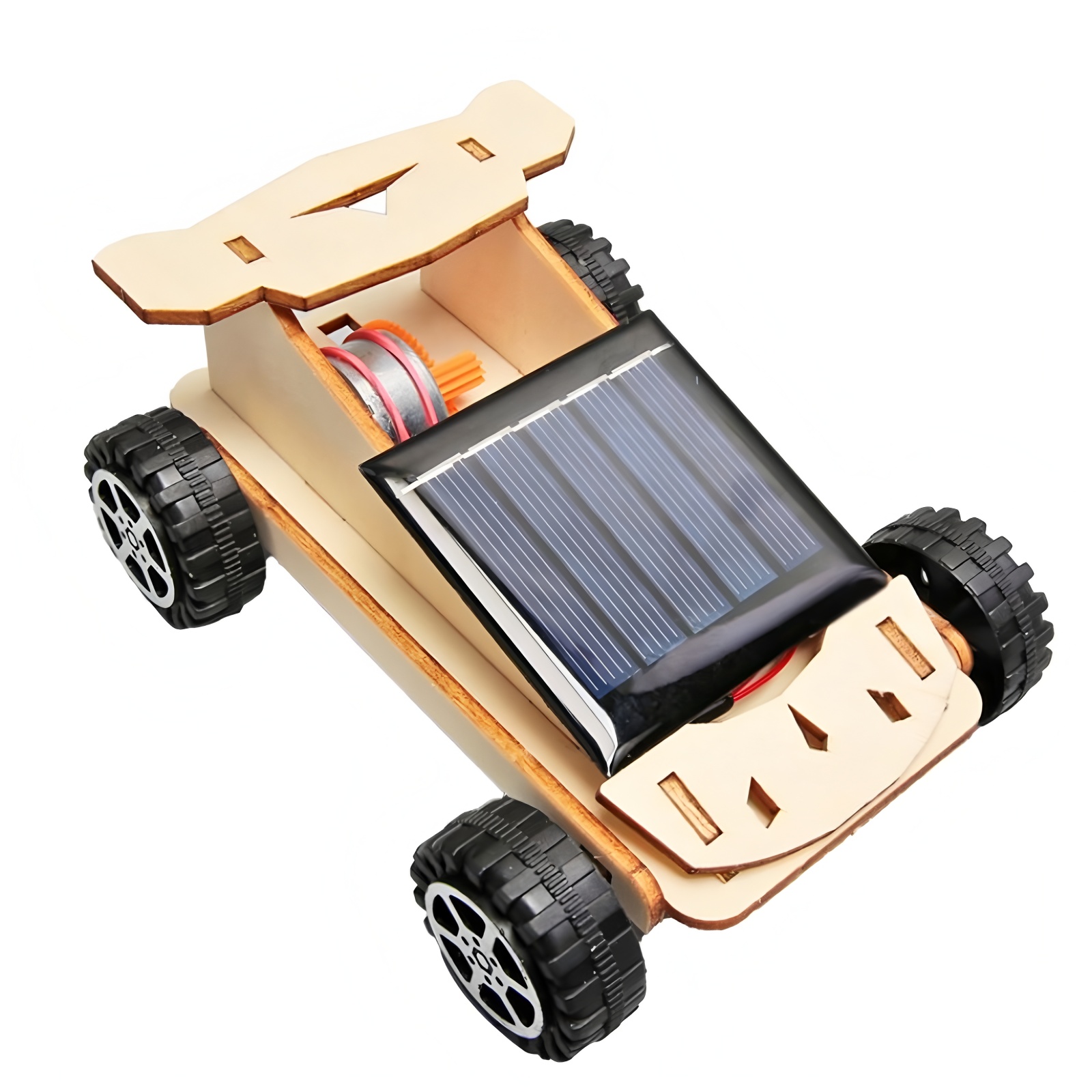 Solar-powered cars, children's - 3D Wooden Mechanical Puzzle Marble Run recension och pris