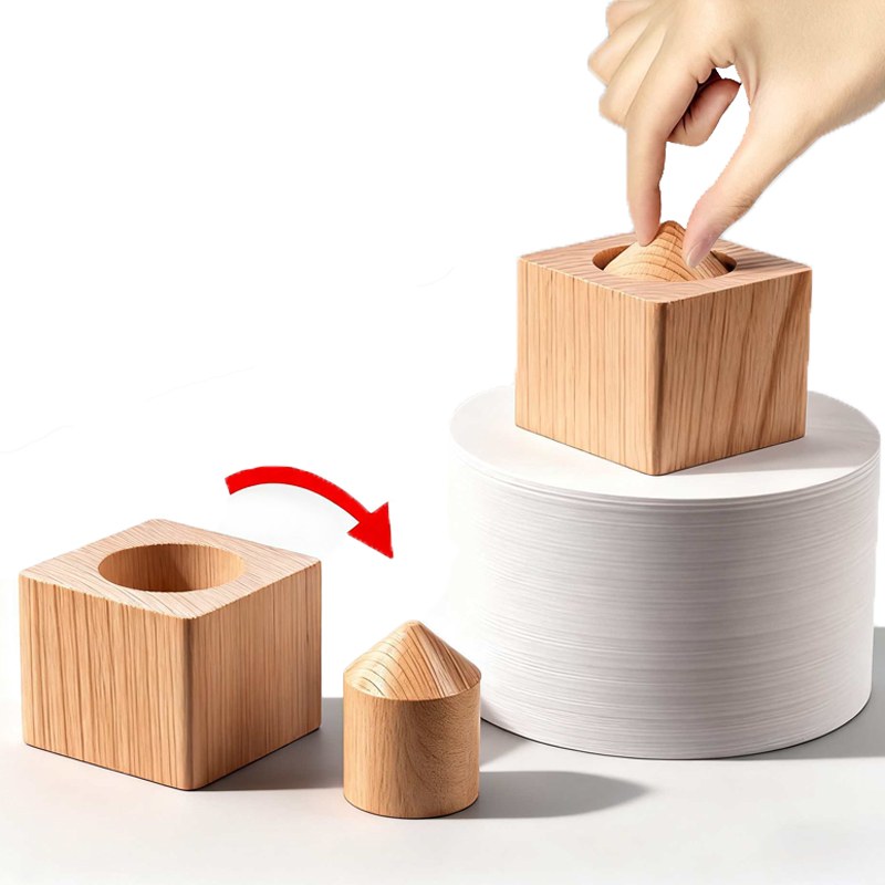 Impossible Wooden Blocks Take  - 3D Wooden Mechanical Puzzle Marble Run recension och pris