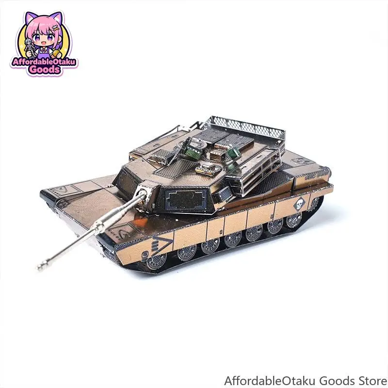 M1 Abrams Main Battle Tank 3D  - Metal 3D Puzzle Stainless Model Kit recension och pris