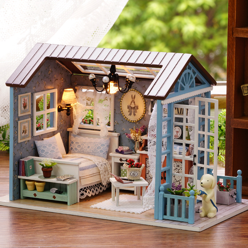 Miniature Dollhouse Kit with L - Miniature Led Light Kit For Dollhouse recension och pris