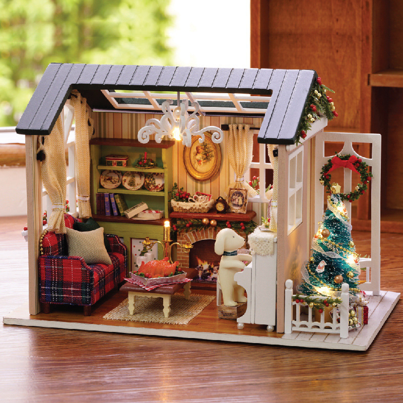 Miniature Dollhouse Kit with L - Miniature Led Light Kit For Dollhouse recension och pris