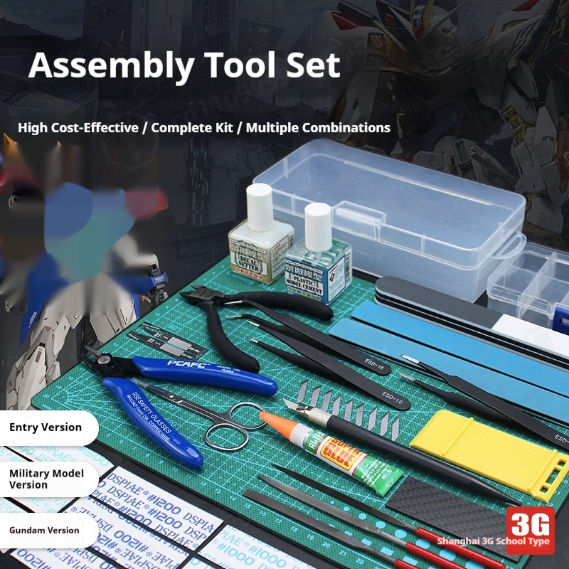 Model Building Tool Kit Sharp  - Modeling Tool Kit Tweezers Hobby Knife recension och pris