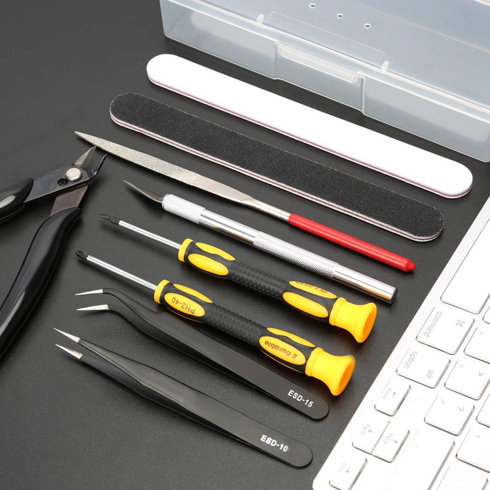 16 in 1 Model Building Tool Se - Modeling Tool Kit Tweezers Hobby Knife recension och pris