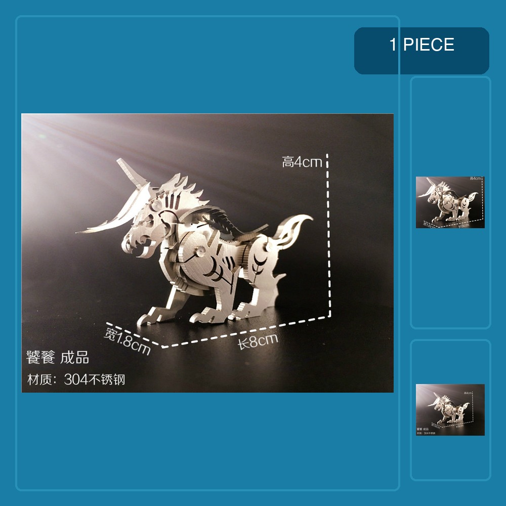 3D metal puzzle children adult - Metal 3D Puzzle Stainless Model Kit recension och pris