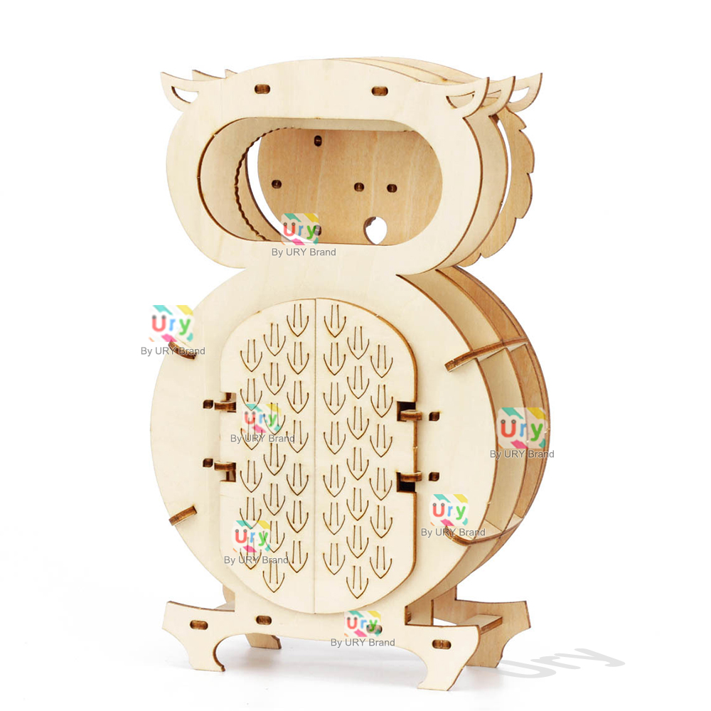 Ury 3D Wooden Puzzle Retro Pen - Wooden Clock Puzzle Mechanical Pendulum recension och pris
