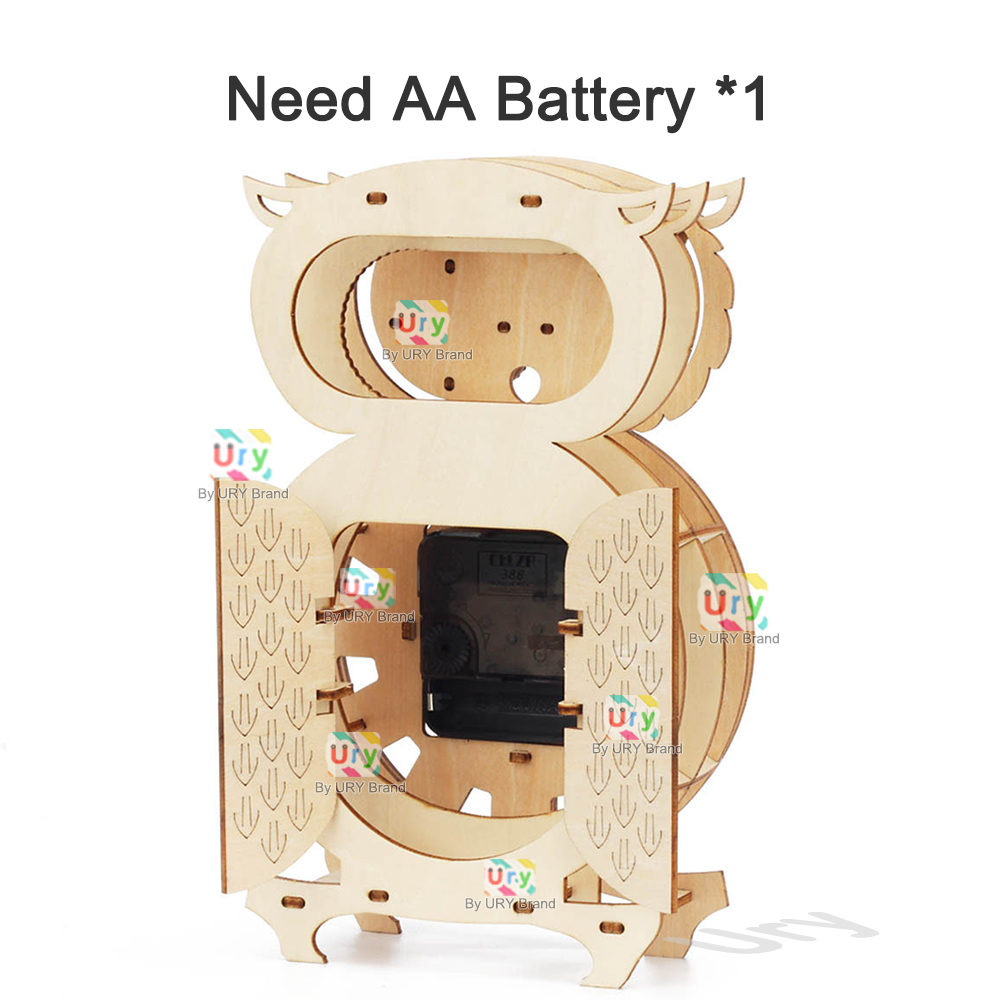 Ury 3D Wooden Puzzle Retro Pen - Wooden Clock Puzzle Mechanical Pendulum recension och pris