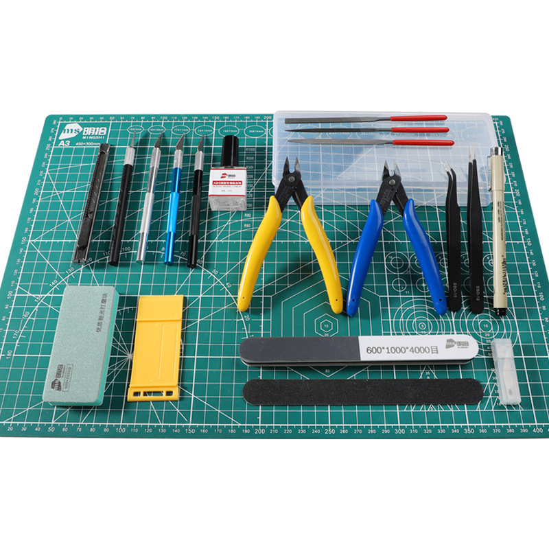 For Gundam Model Building Tool - Modeling Tool Kit Tweezers Hobby Knife recension och pris