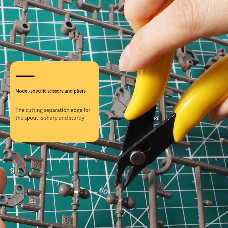 For Gundam Model Building Tool - Modeling Tool Kit Tweezers Hobby Knife recension och pris