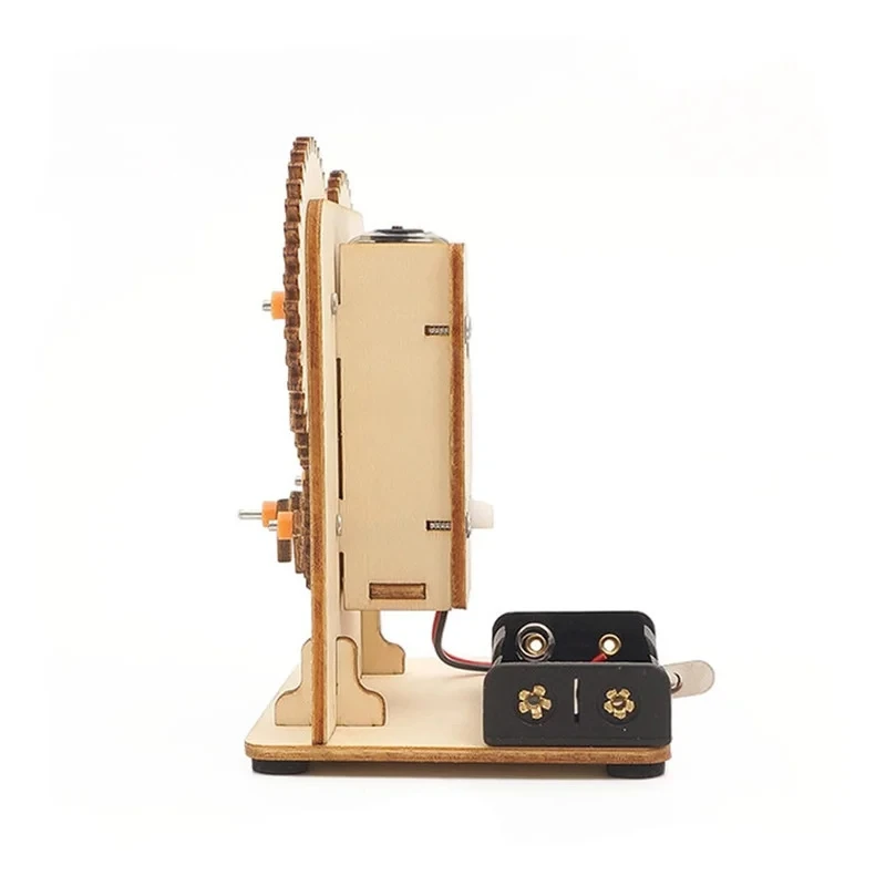 DIY 3D Wooden Mechanical Gear  - 3D Wooden Mechanical Puzzle Marble Run recension och pris