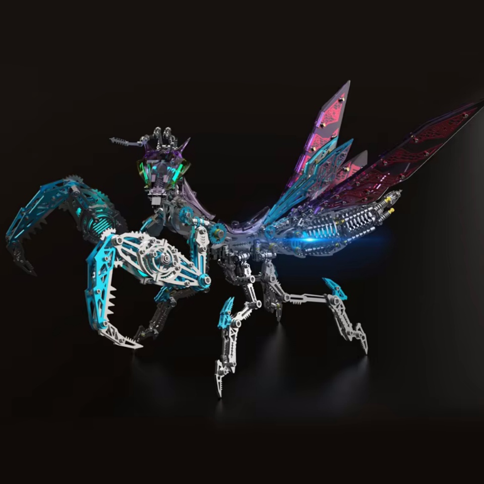 3D Puzzle Mechanical Mantis Me - Metal 3D Puzzle Stainless Model Kit recension och pris