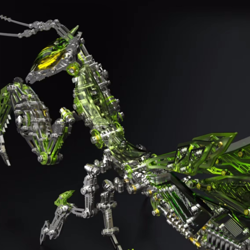 3D Puzzle Mechanical Mantis Me - Metal 3D Puzzle Stainless Model Kit recension och pris