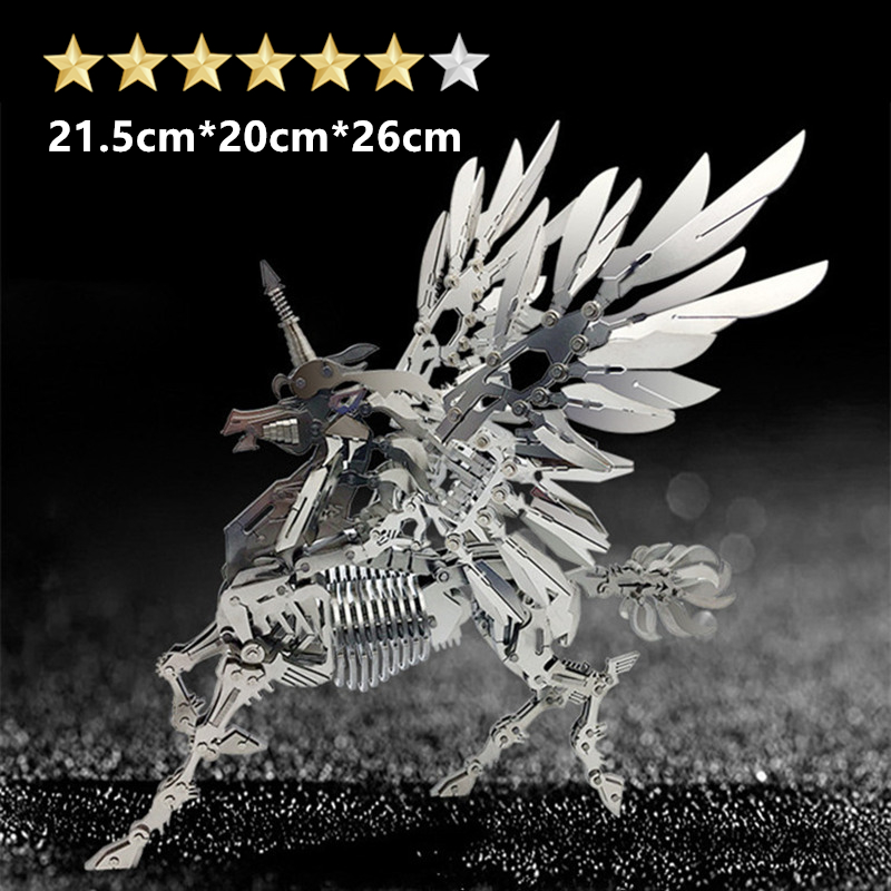 3D metal puzzle children adult - Metal 3D Puzzle Stainless Model Kit recension och pris