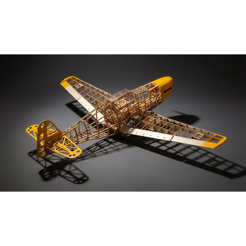 BF109 1020mm Laser Cut Balsa W - Laser Cut Wooden Model Kit Assembly recension och pris