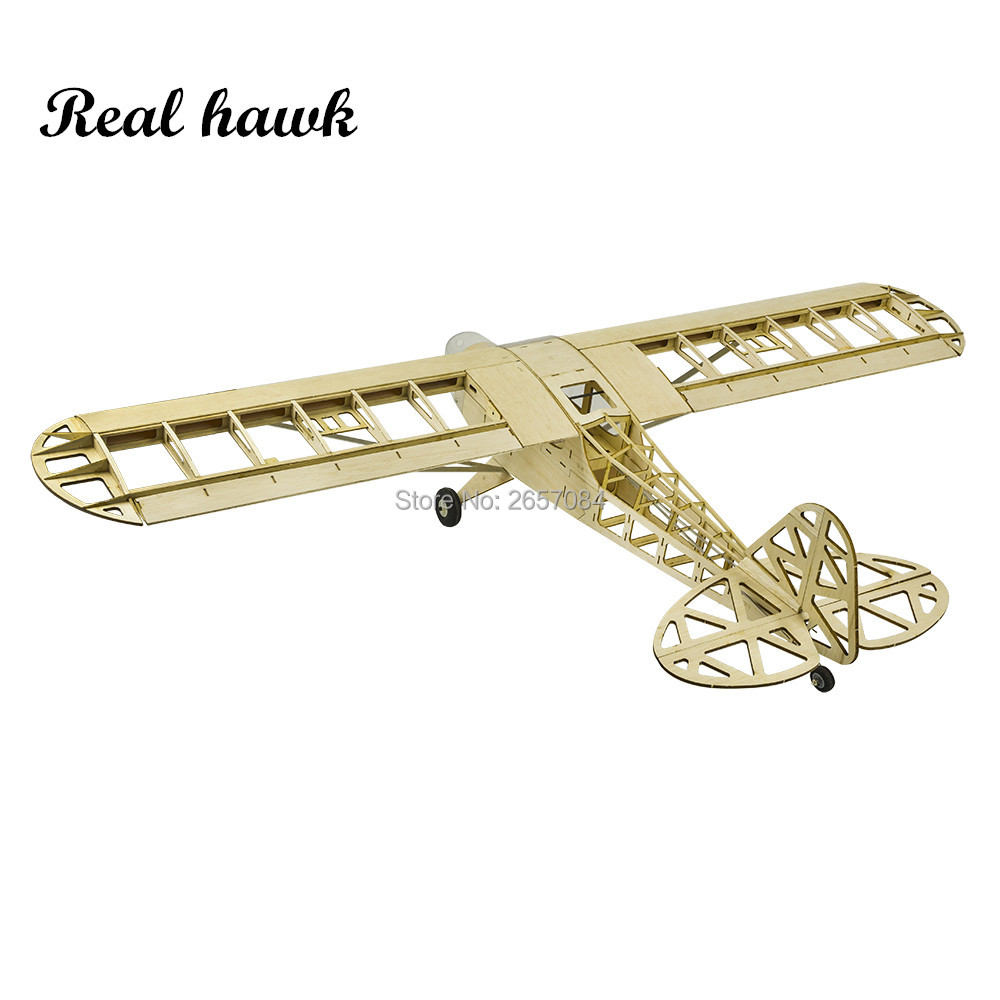 Piper J3 Cub 1200mm Balsa Wood - Laser Cut Wooden Model Kit Assembly recension och pris